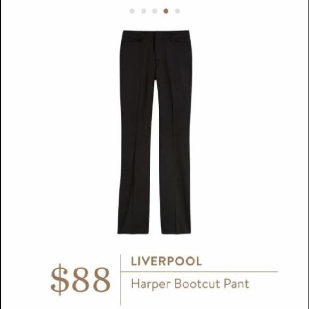 Liverpool Harper Bootcut Pants EUC